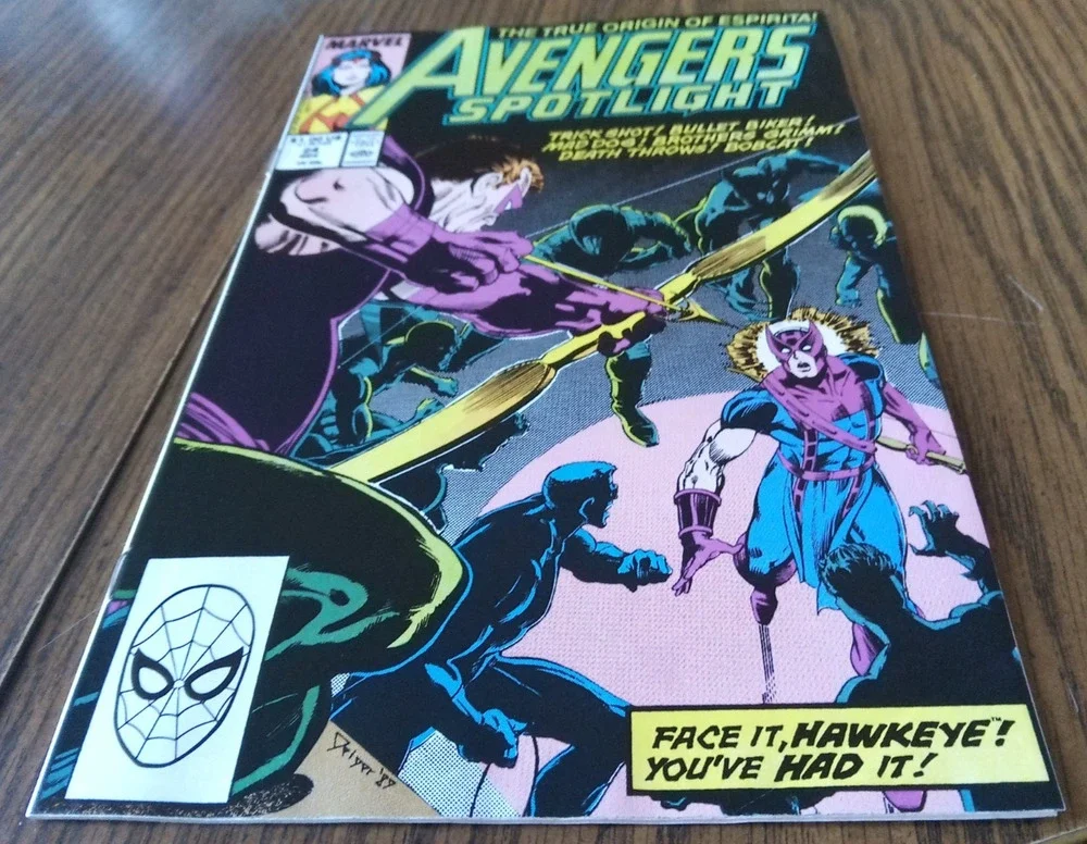 Avengers Spotlight #24 November 1989 Marvel Comics